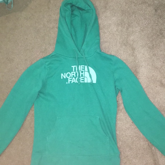 The North Face Sweaters - North Face Teal Hoodie